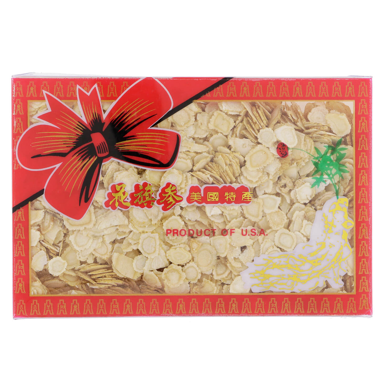 North American Ginseng Slice