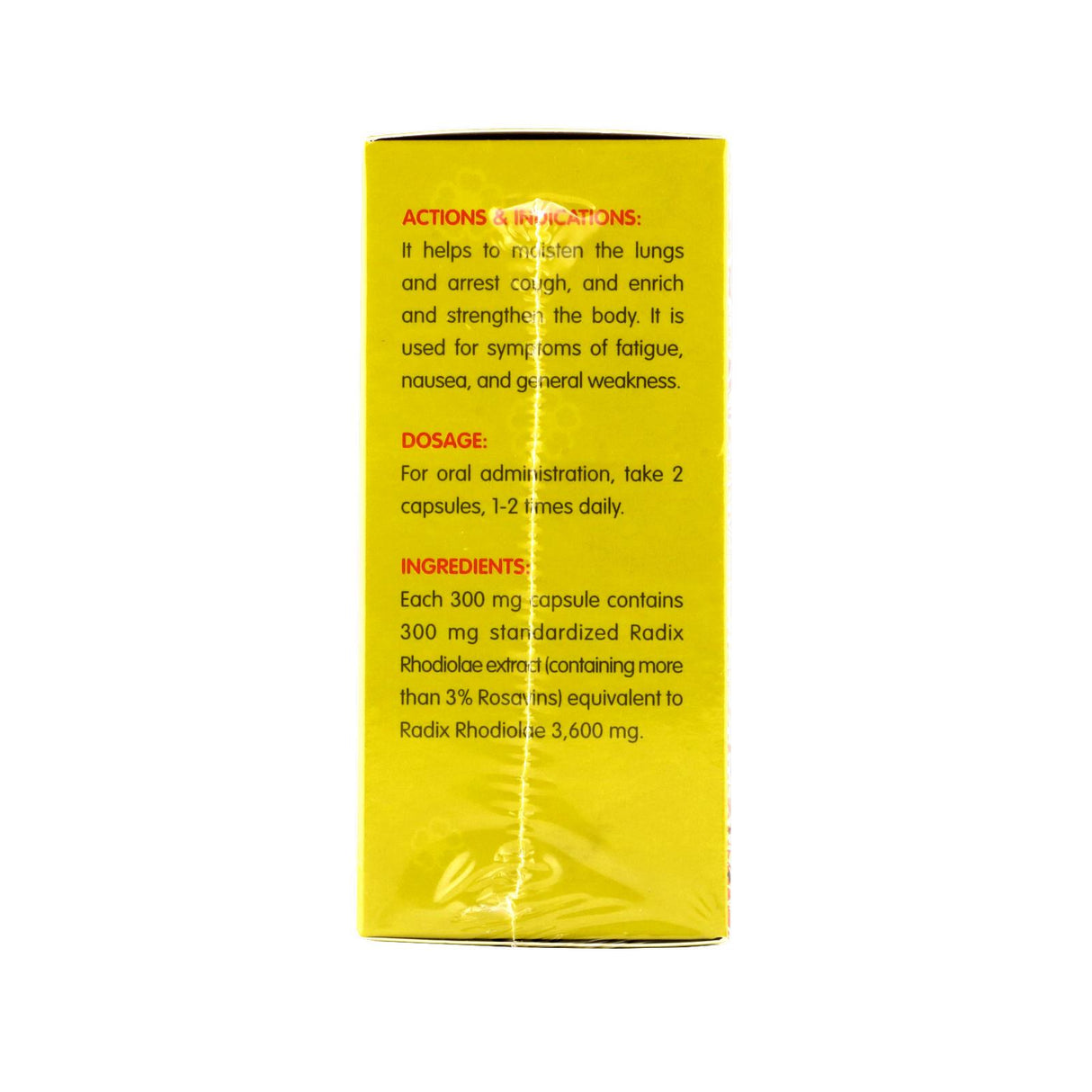 Rhodiola Capsules