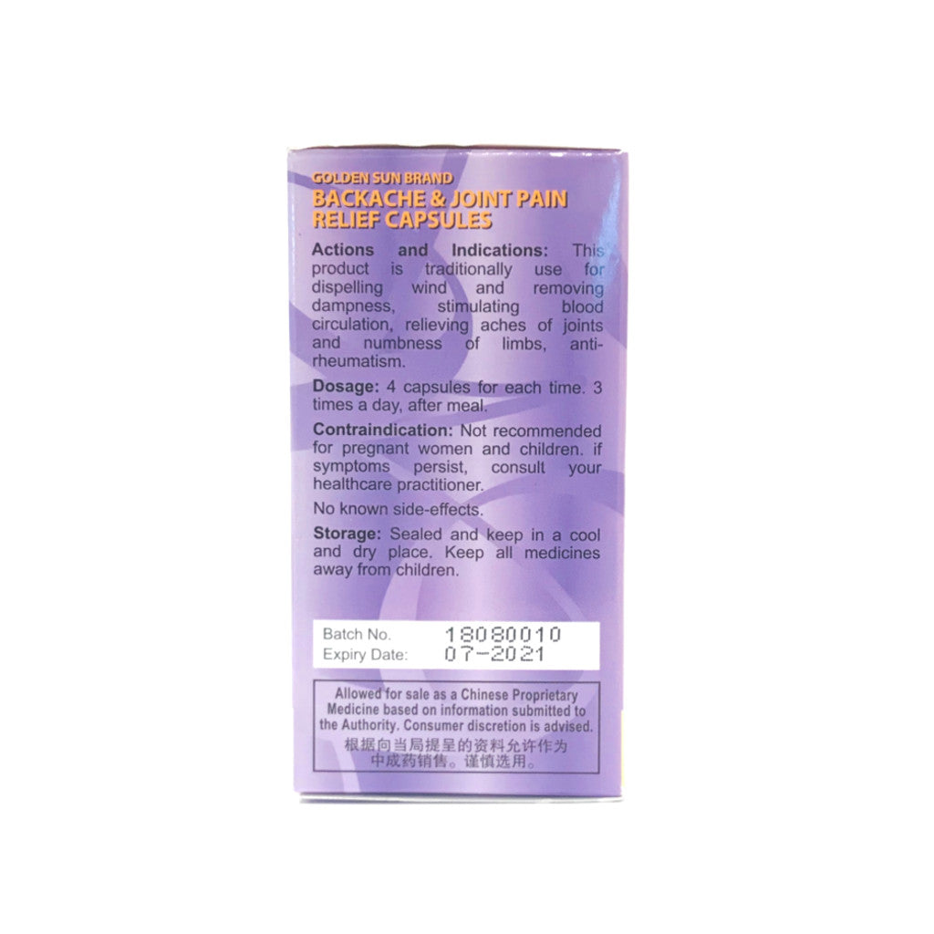 Backache & Jointpain