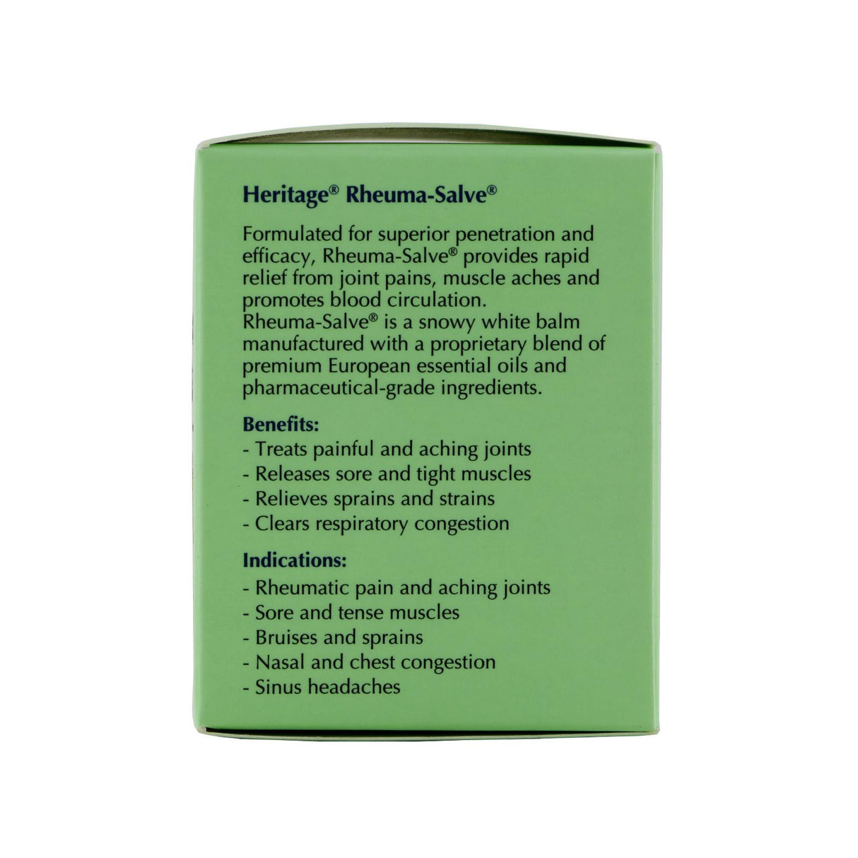 Heritage Rheuma-Salve Balm 50G