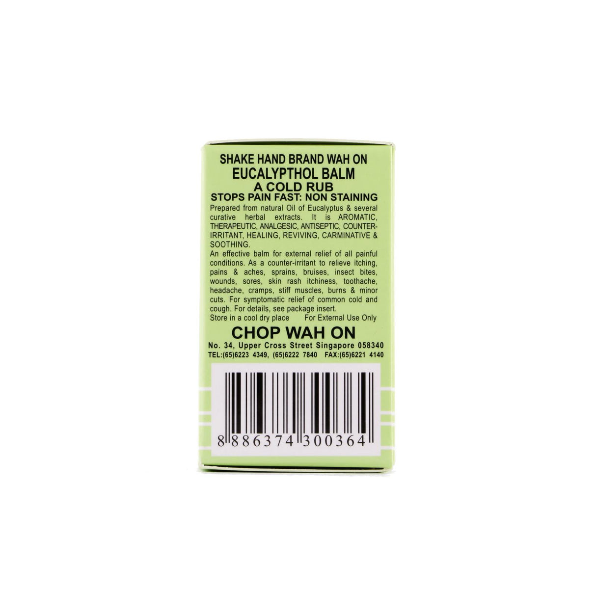 Chop Wah On Eucalypthol Balm