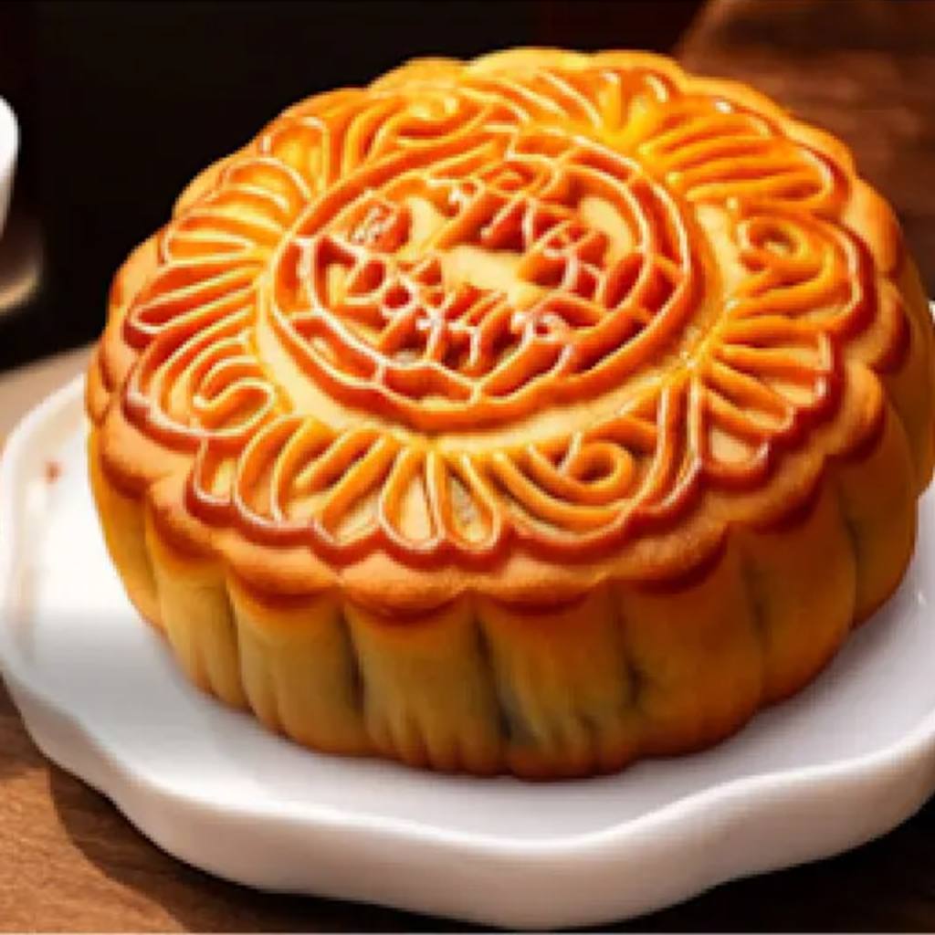 Wing Wah Solid White Lotus Mooncake (1pc)