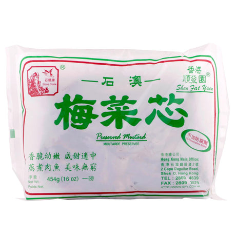 石鹤牌梅菜芯 454克