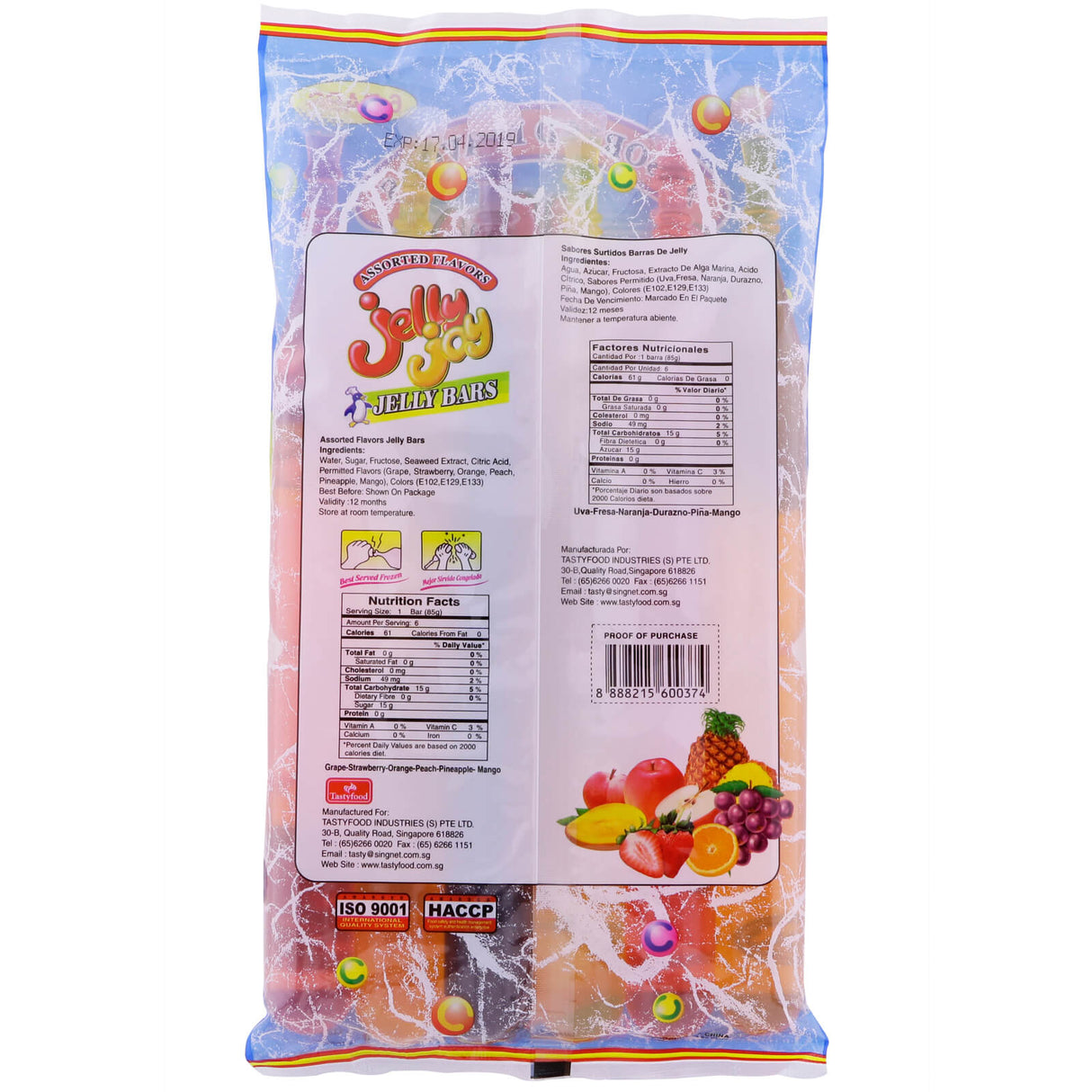 Jelly Joy Jelly Bars