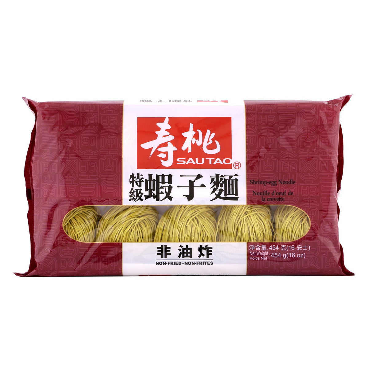 寿桃牌特级虾子面-排装