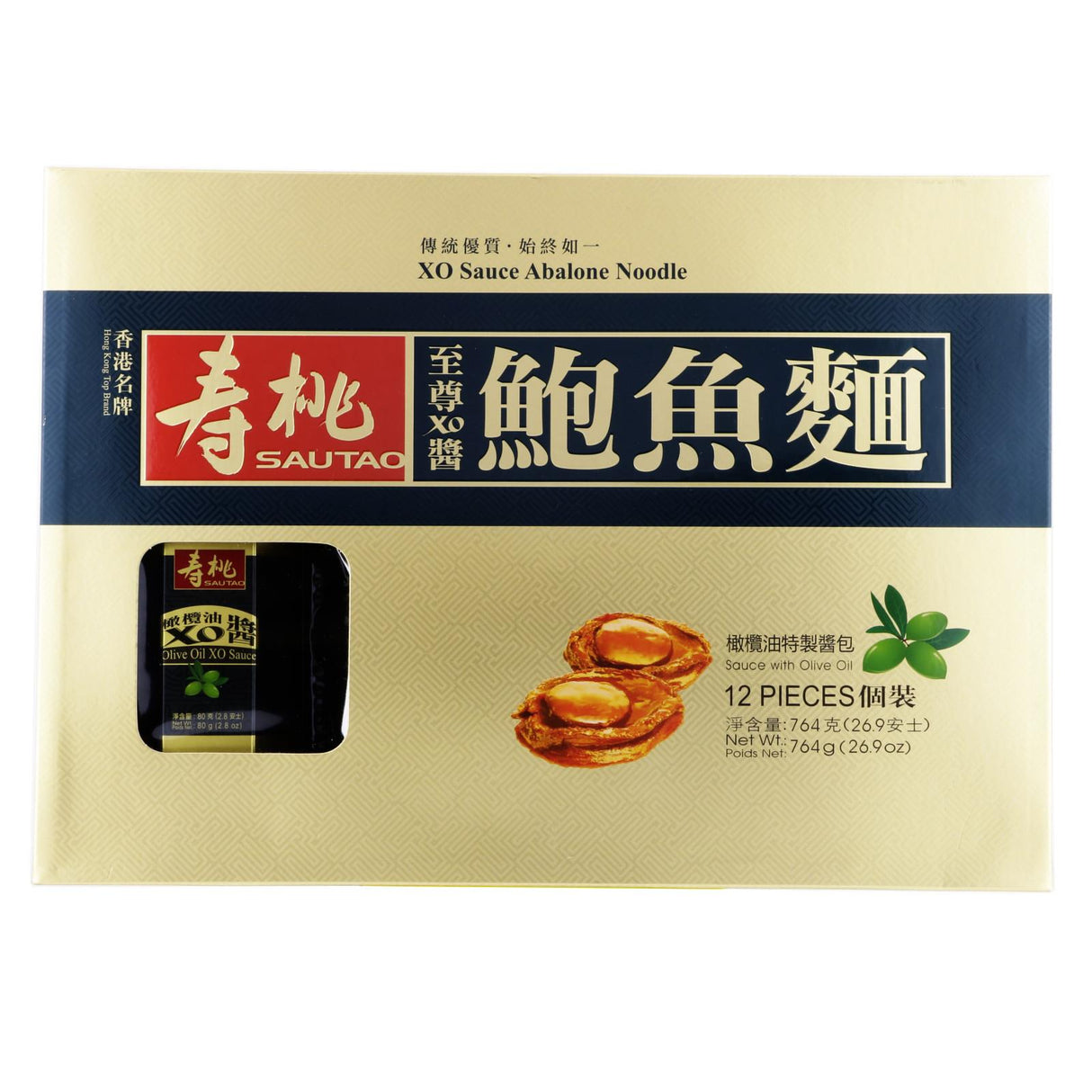 寿桃牌XO酱鲍鱼面-525C