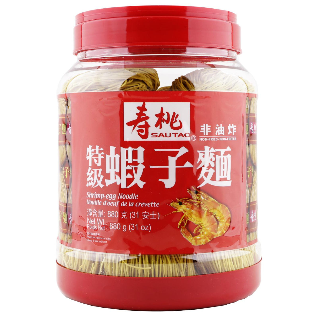 寿桃牌特级虾子面桶装