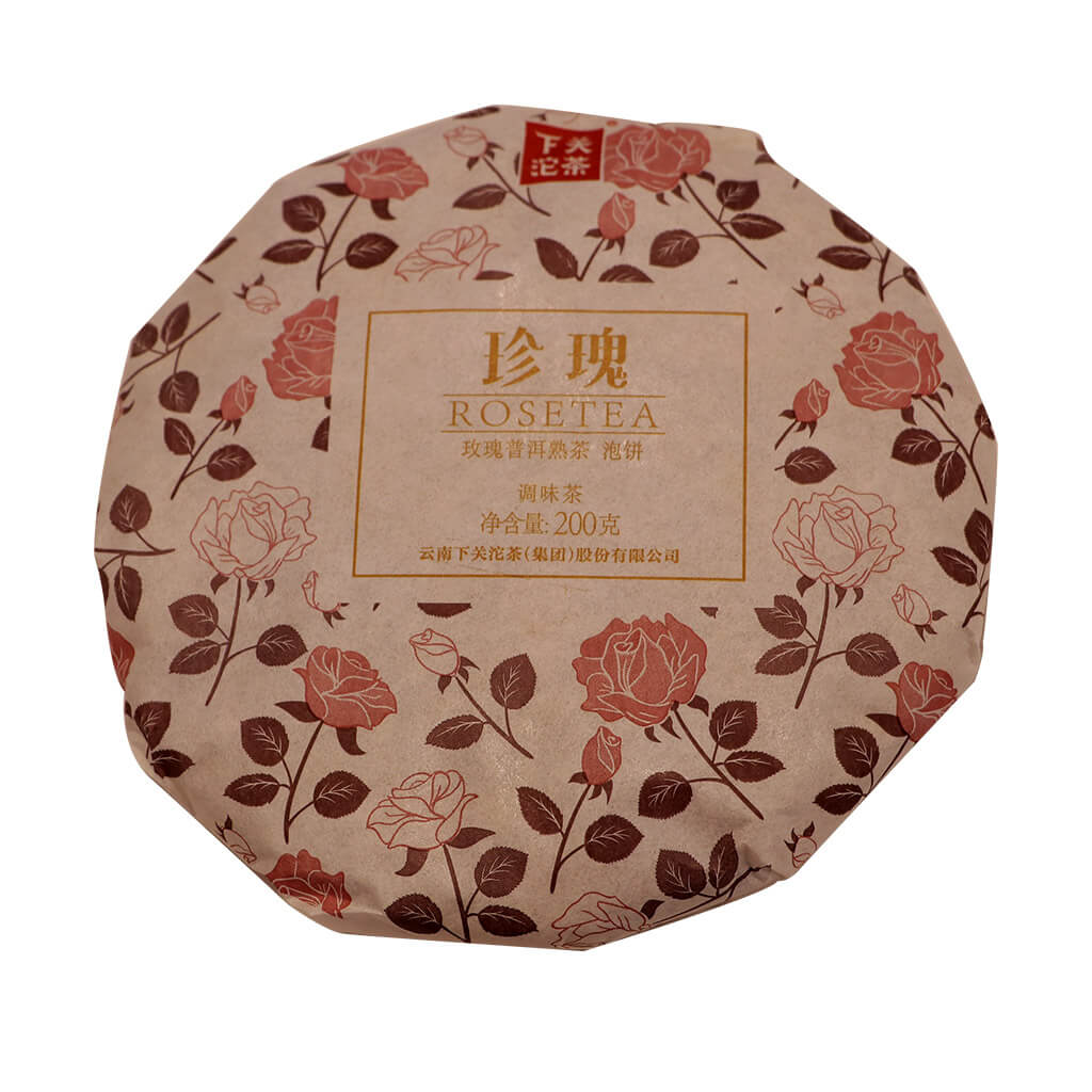 Xia Guan Zhen Gui Rose Aged Pu Erh Tea Year 2017