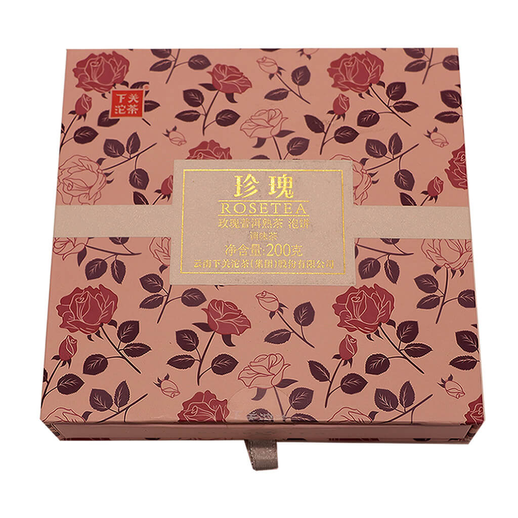 Xia Guan Zhen Gui Rose Aged Pu Erh Tea Year 2017