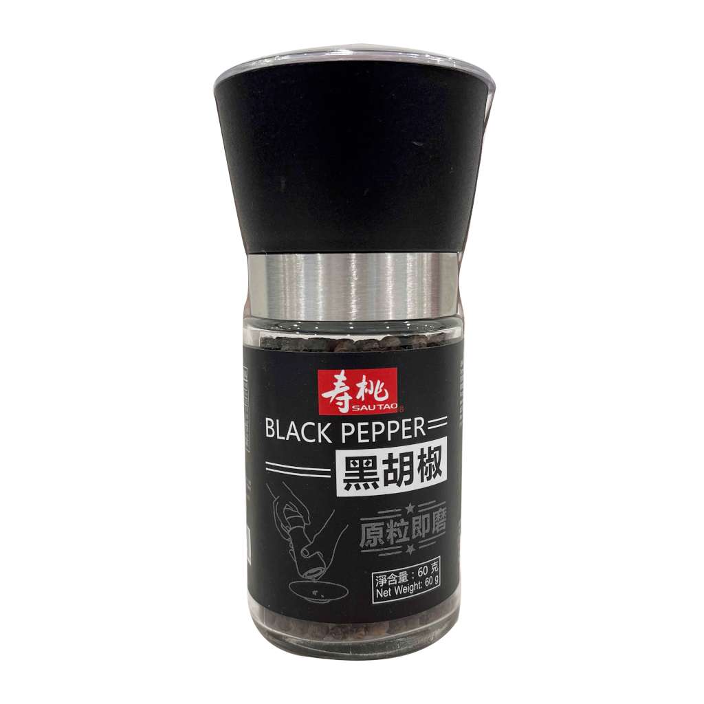寿桃即磨黑胡椒粒60克-68171