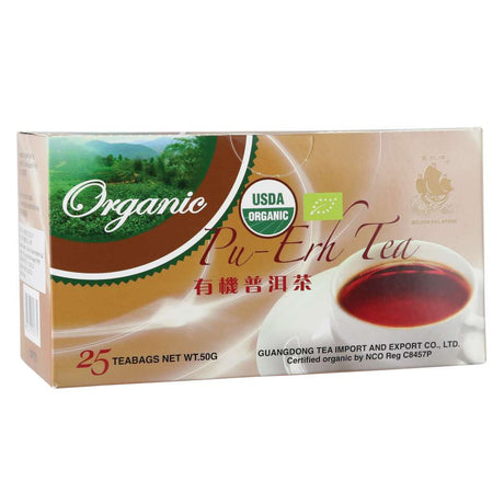 Golden Sail Brand Organic Pu Erh Tea Bag