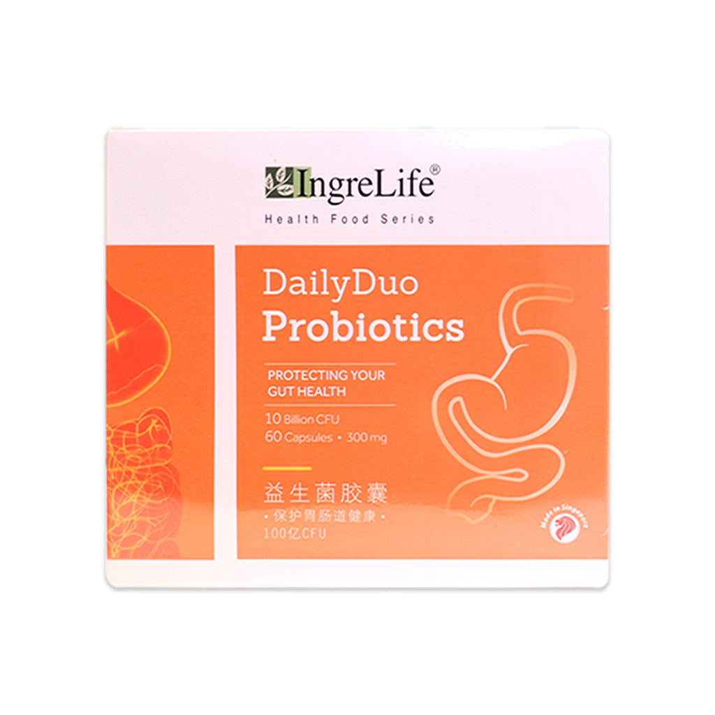 Ingrelife DailyDuo Probiotic Caps 60’s