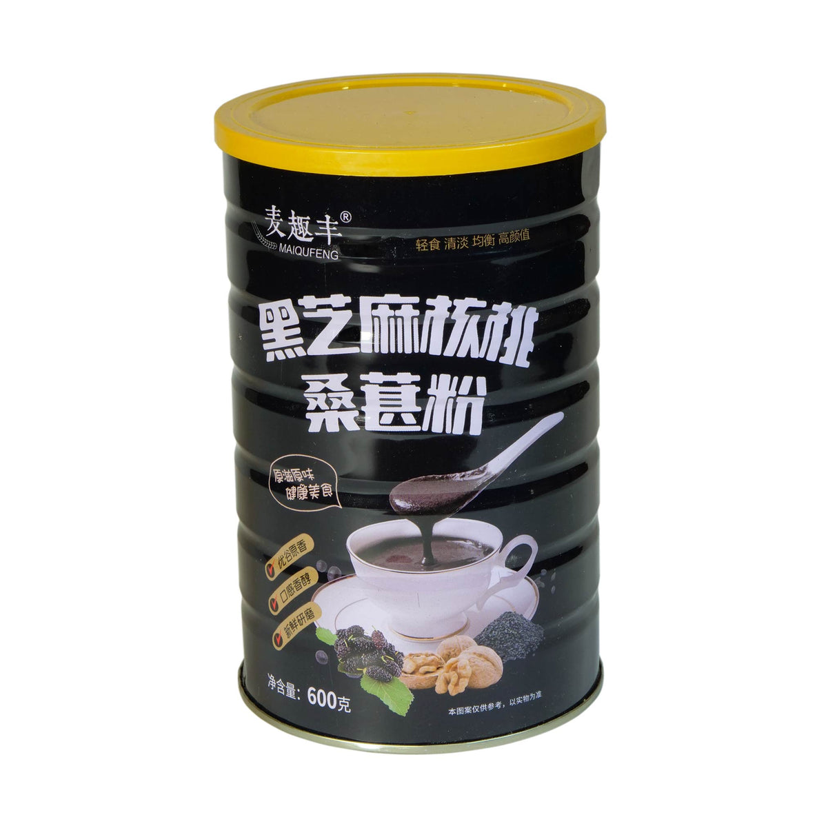 麦趣丰黑芝麻核桃桑葚五谷混合粉