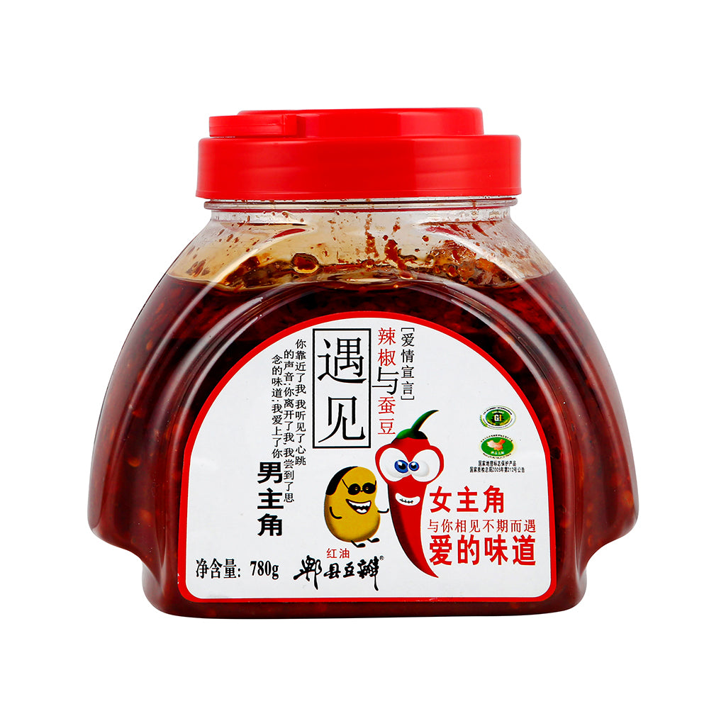 Soybean Paste with Red Chilli Oil 780g