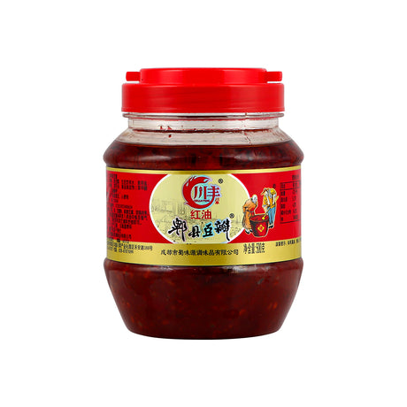 Soybean Paste with Red Chilli Oil 500g