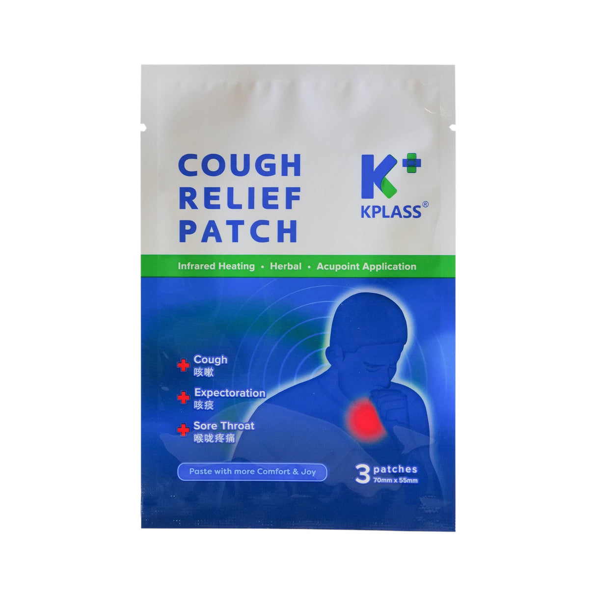 KPLASS COUGH RELIEF PATCH 3S
