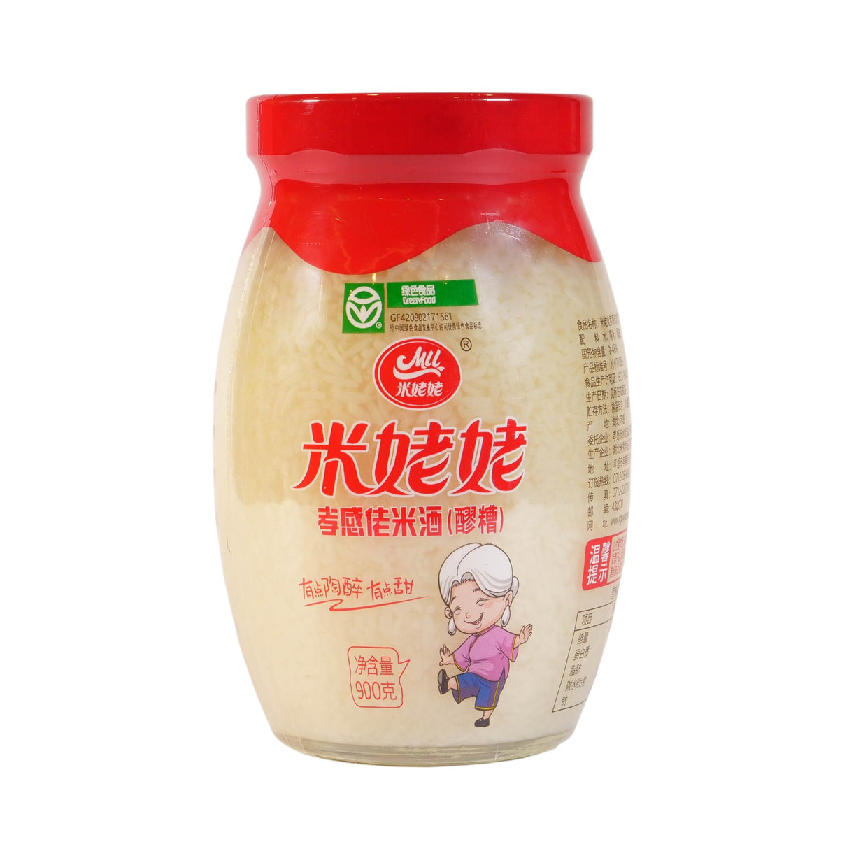 米姥姥酒酿瓶装900g