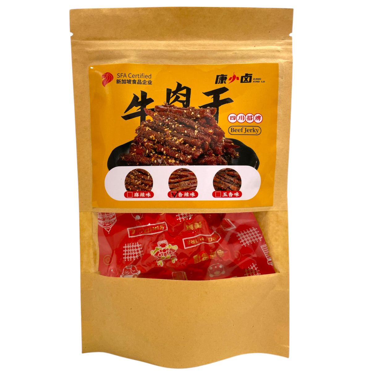 四川牛肉干香辣味