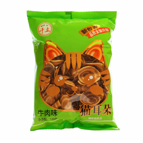 千立 猫耳朵 牛肉味