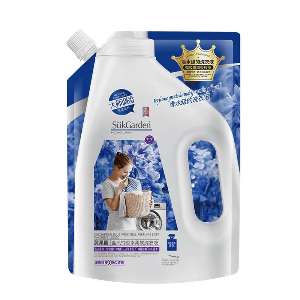 蓝风铃香水柔软洗衣液