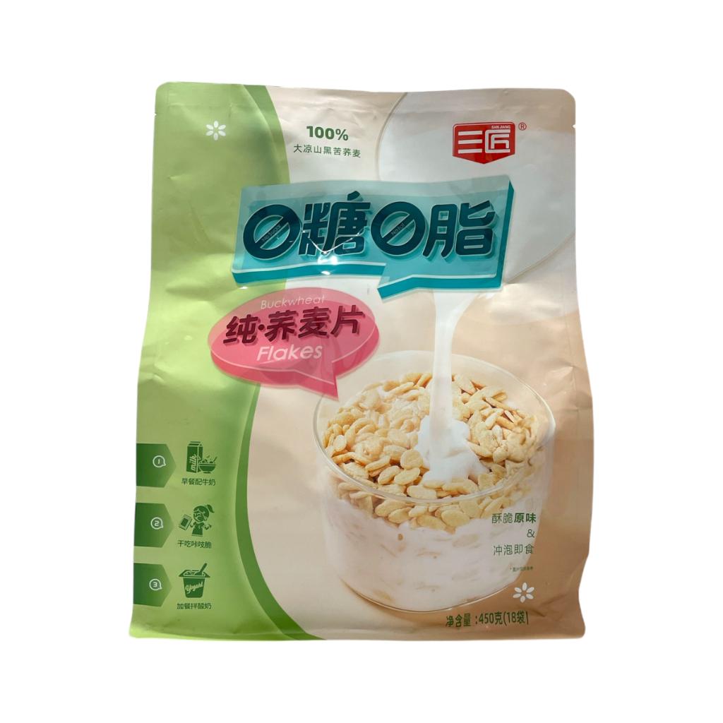 Sanjiang 0 Sugar 0 Fat Pure Buckwheat Flakes