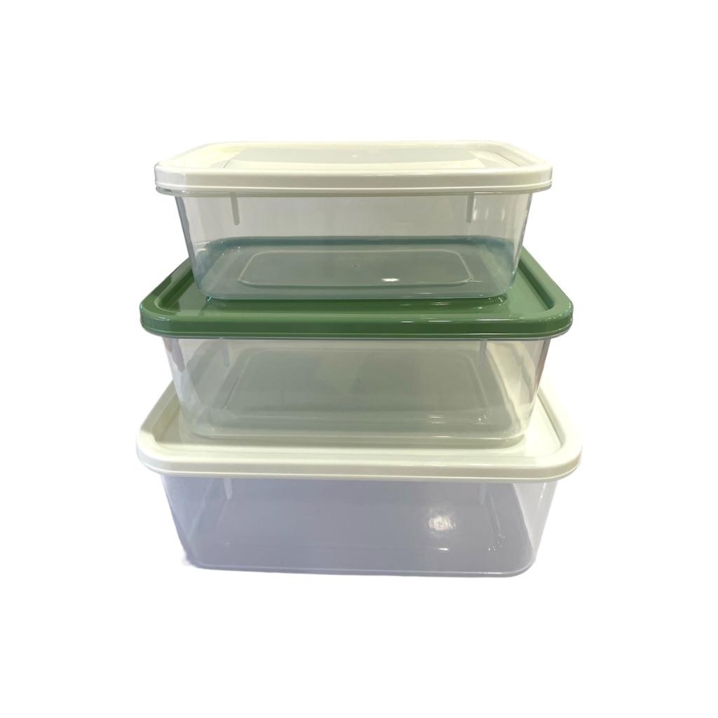 美彤2218食物密封收纳盒3件套