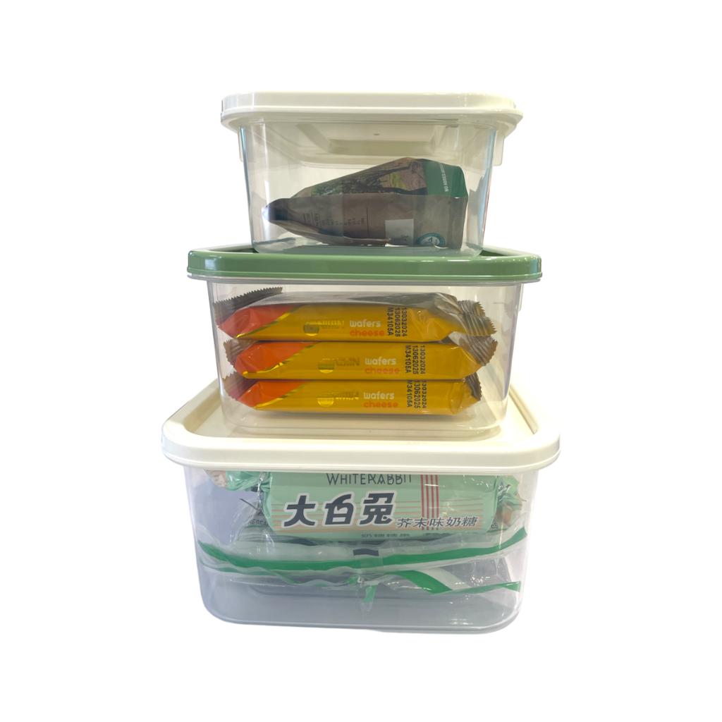 美彤2218食物密封收纳盒3件套