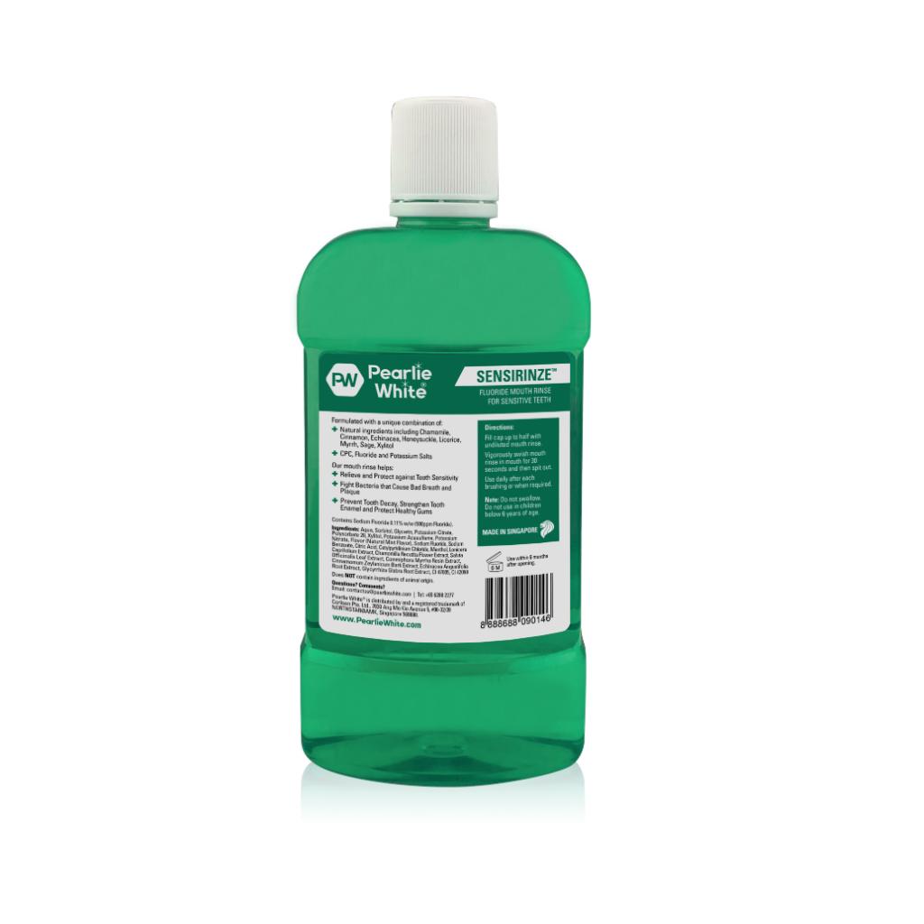 Sensirinze Fluoride Mouth Rinse for Sensitive Teet