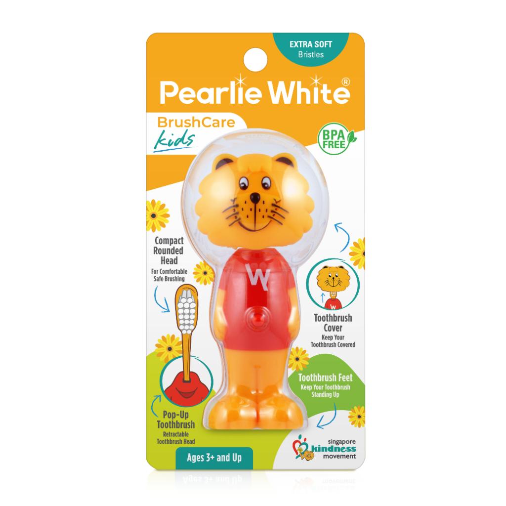 Pearlie White 儿童牙刷 Singa 狮子