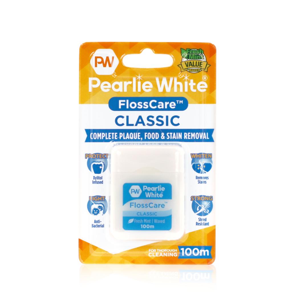 FlossCare Waxed Mint Dental Floss 100m