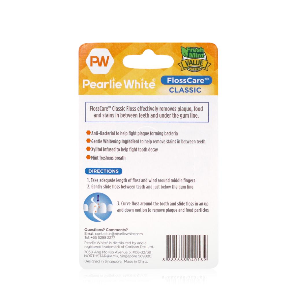 FlossCare Waxed Mint Dental Floss 100m