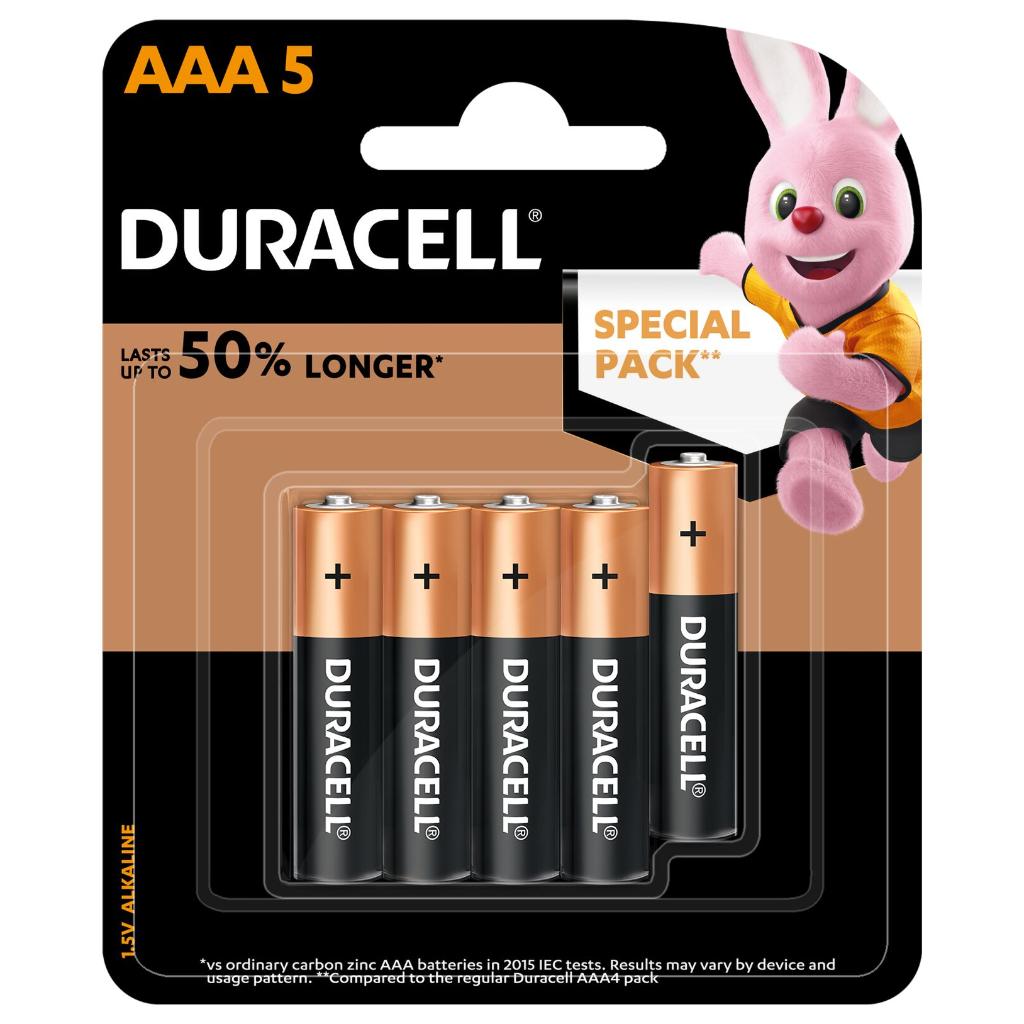 Duracell 碱性 AAA 5支装