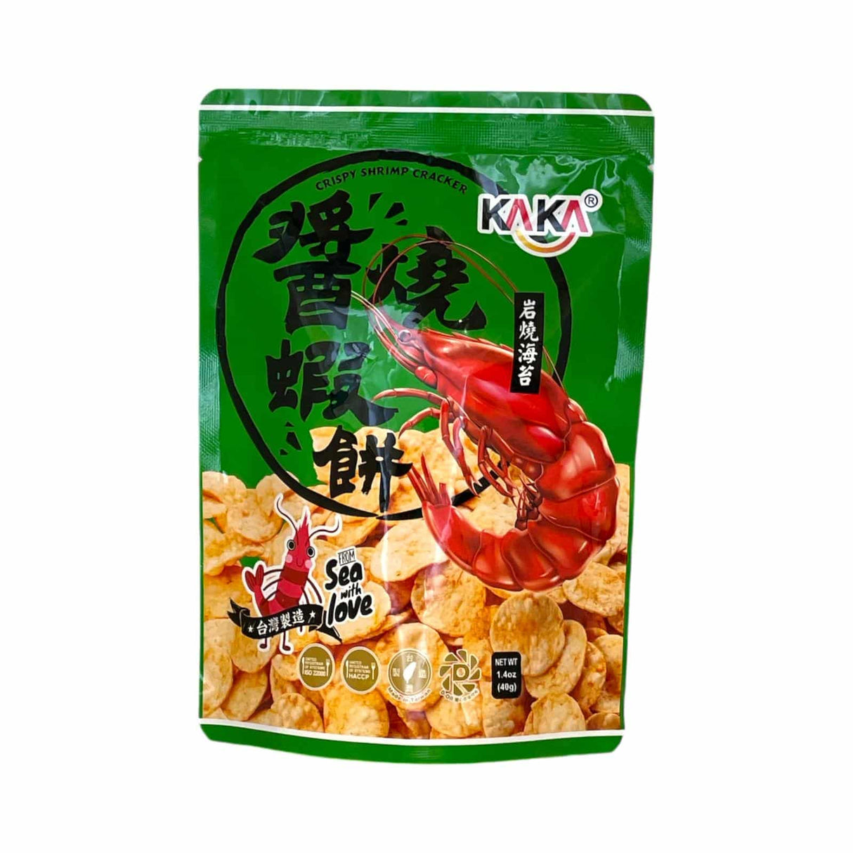 KAKA BBQ Shrimp Chips SEAWEED