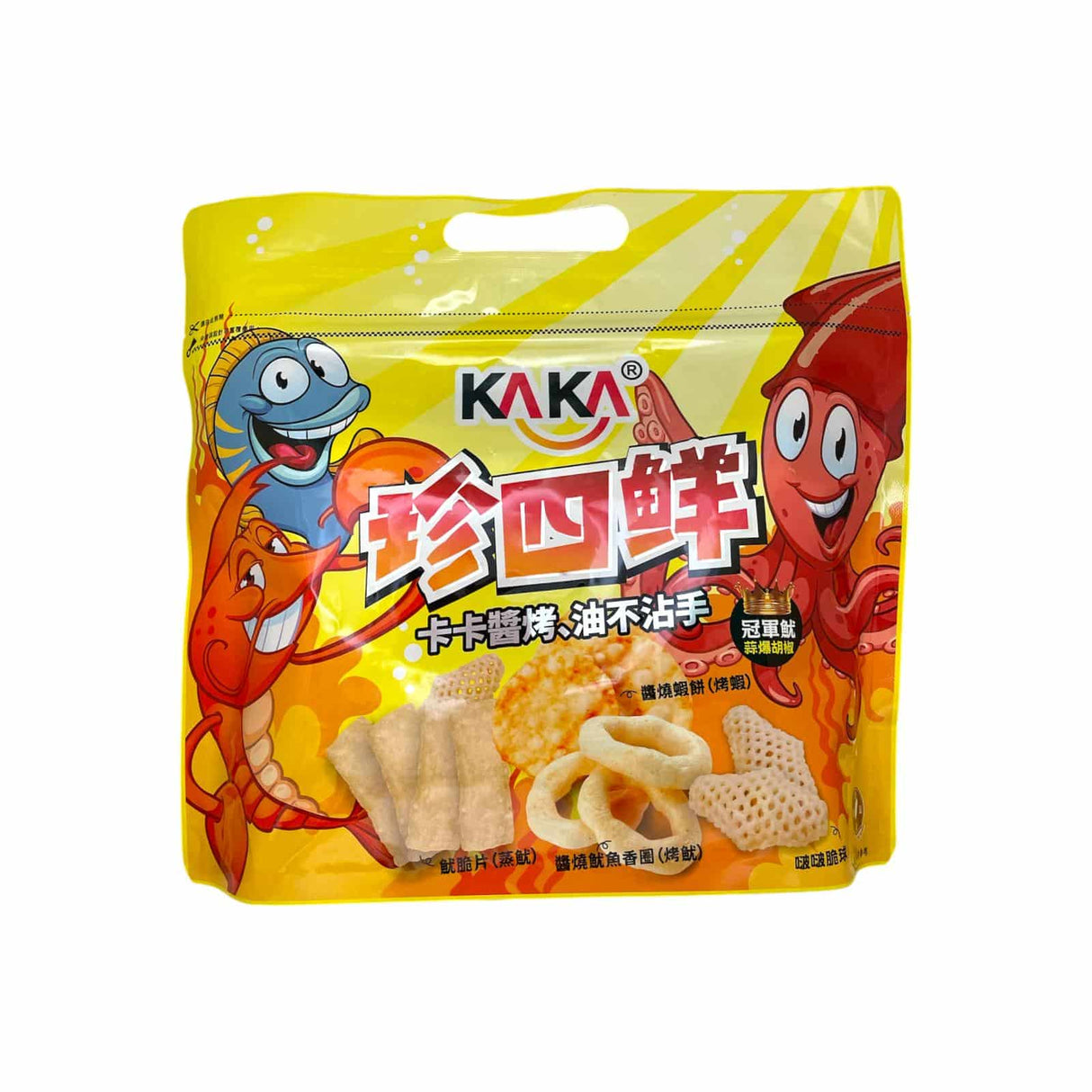 KAKA Champion Squid Chips GARLIC PEPPER
