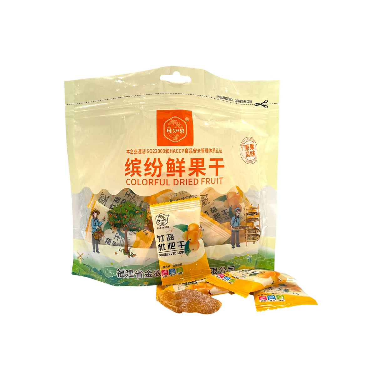 川知贝竹盐枇杷干