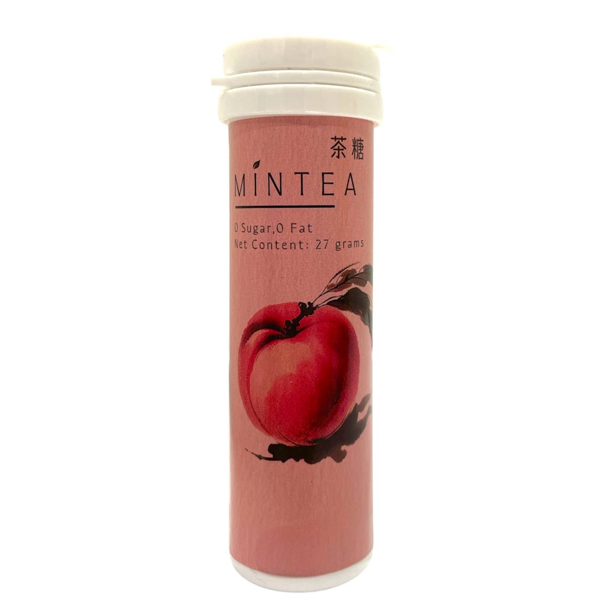 MinTea Peach Oolong Tea Lozenges