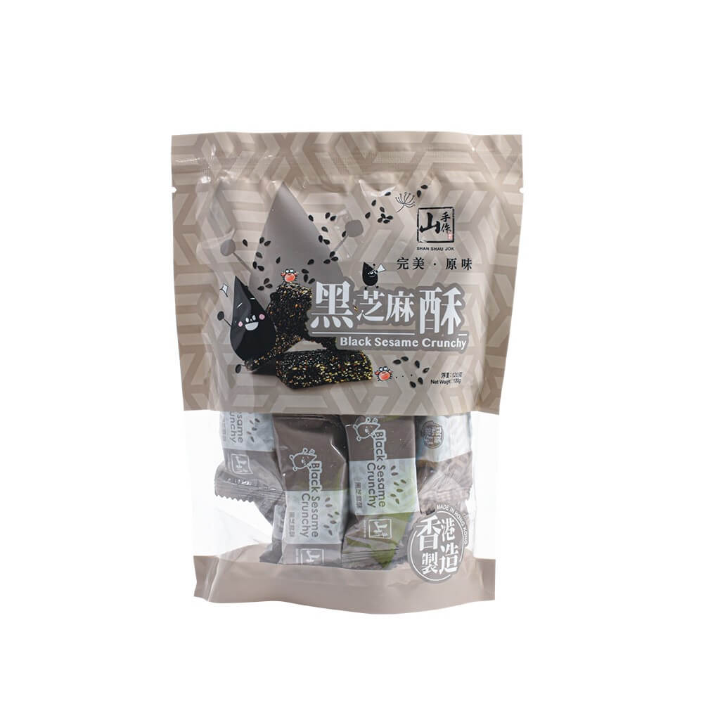 SSJ Black Sesame Crunchy 120g