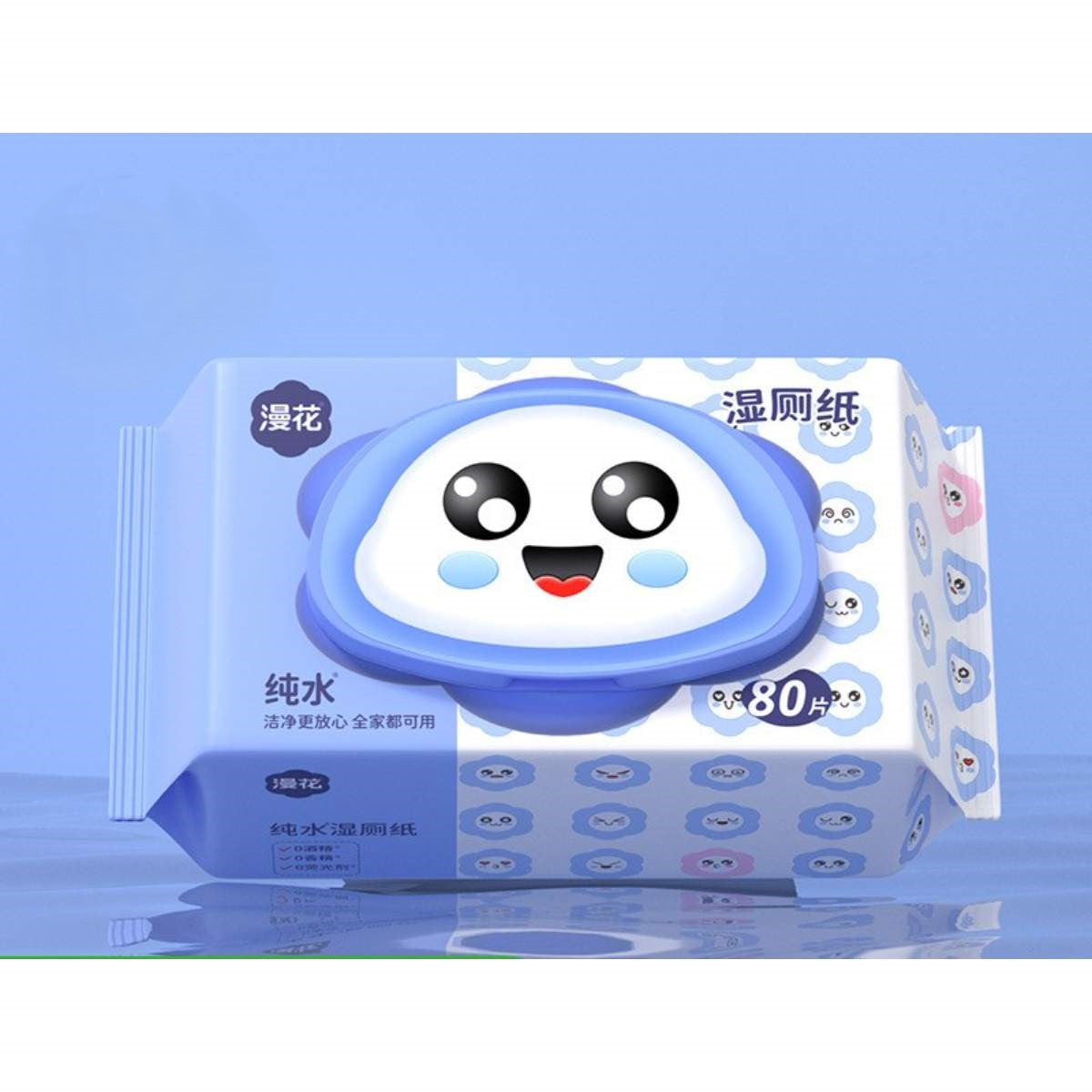 Manhua wet toilet paper 40 pieces