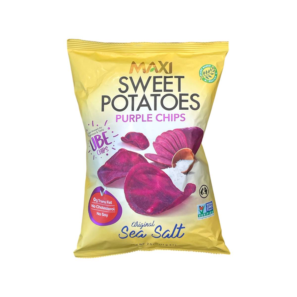 MAXI Swt Potato Purple Chips SEA SALT