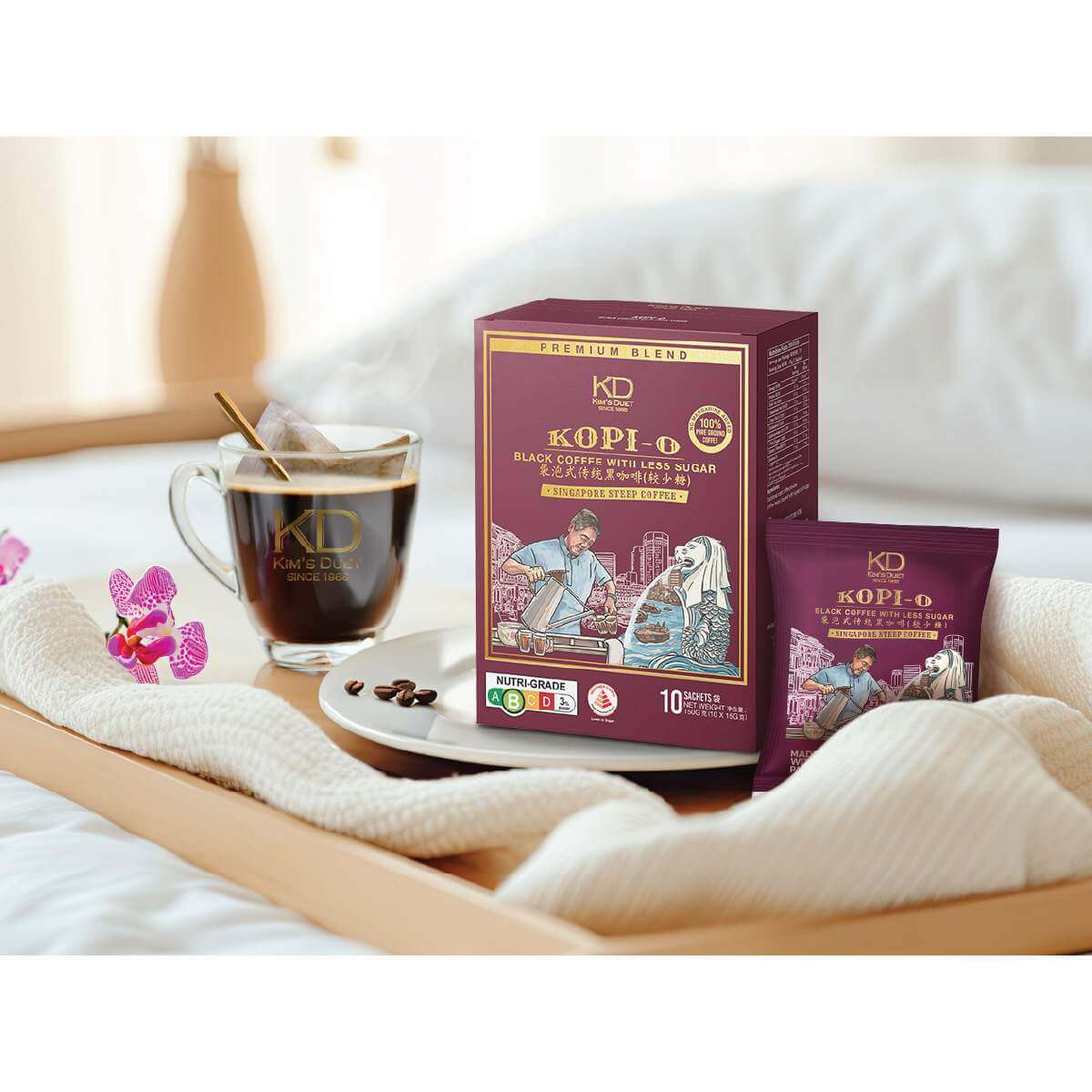 KIM'S DUET Kopi-O Box of 10s