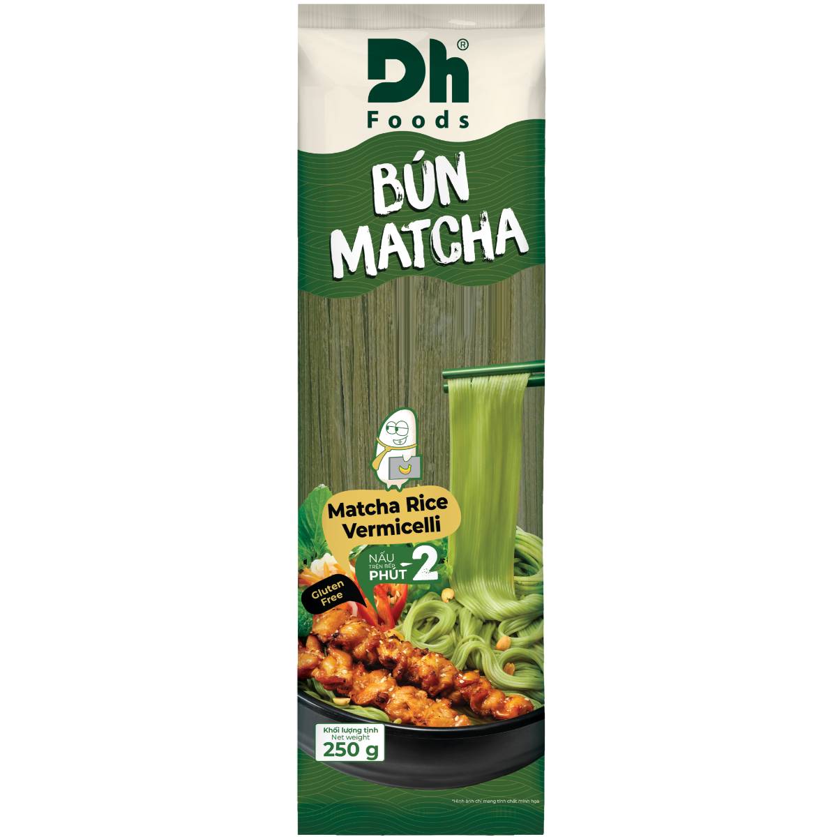 Matcha Rice Vermicelli