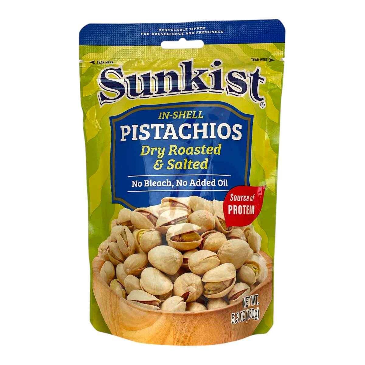 Sunkist Salted Pistachio Nuts 150g