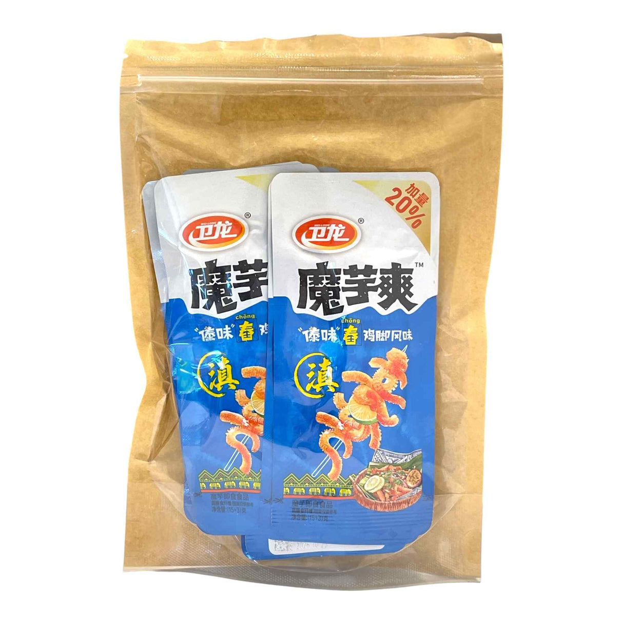WL Konjac Dai-Style Chicken Feet Flv