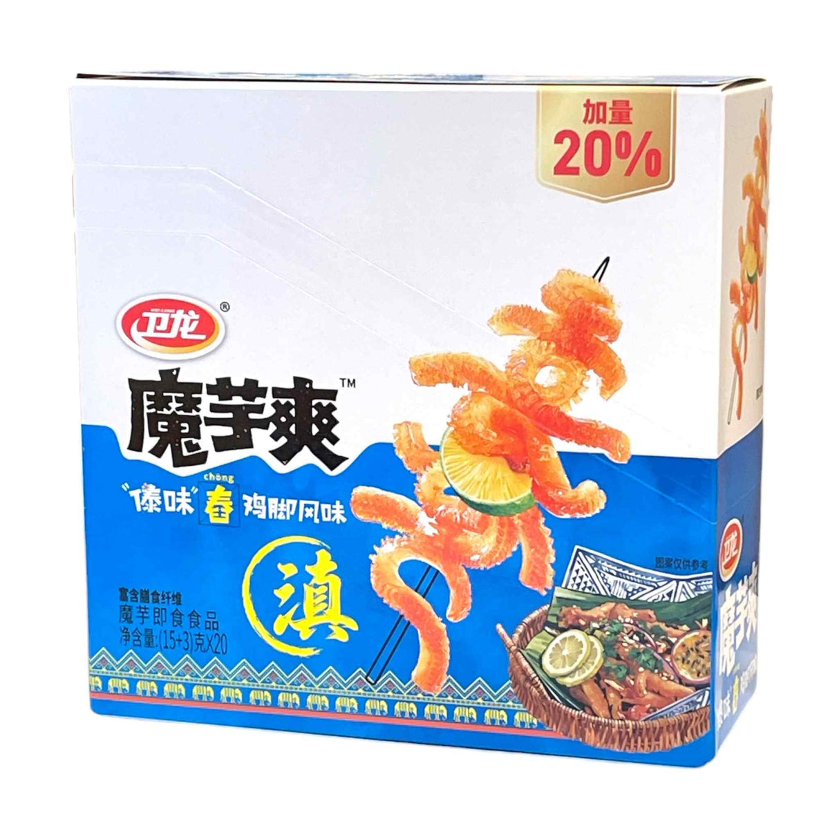 WL Konjac Dai-Style Chicken Feet Flv
