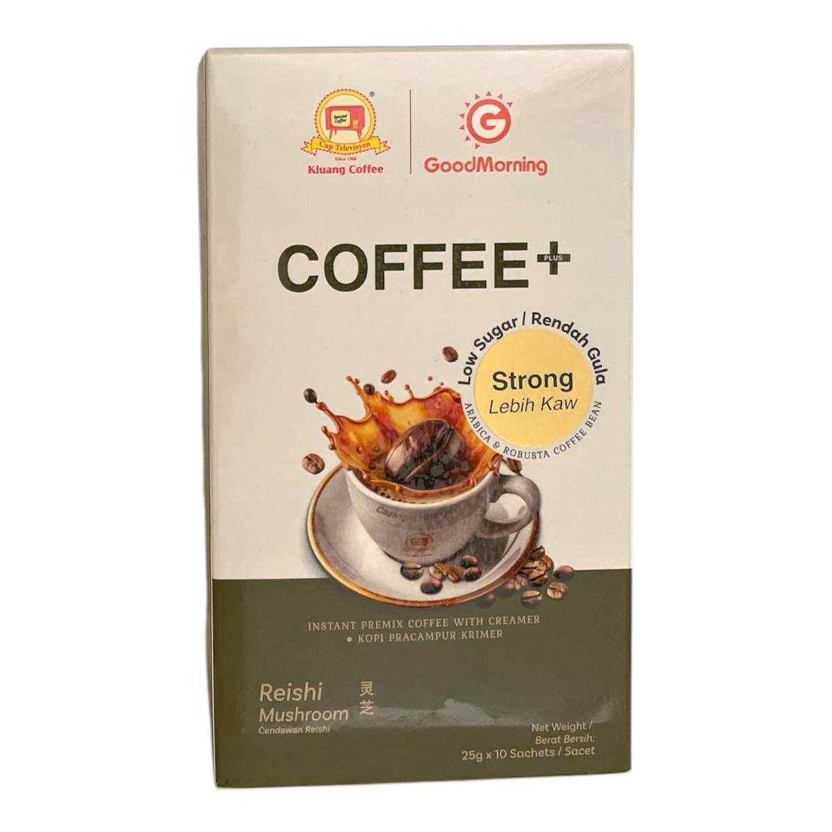 Reishi Mshrm Coffee 2in1 Strong