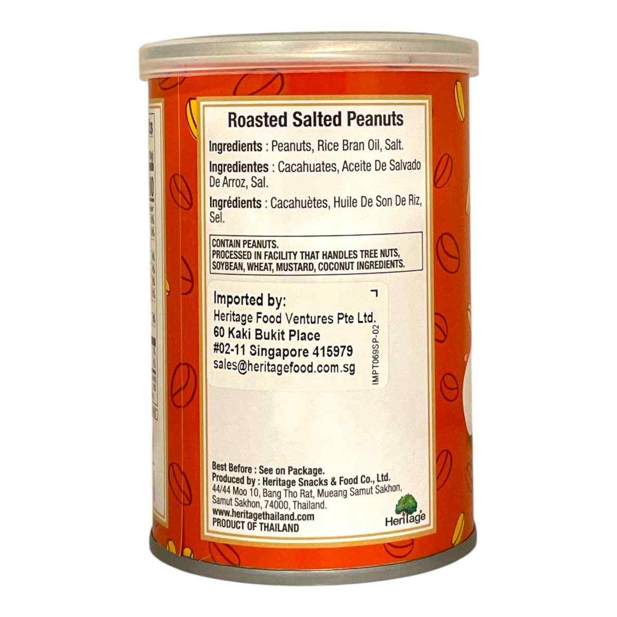 NW Roasted Salted Peanuts 150g