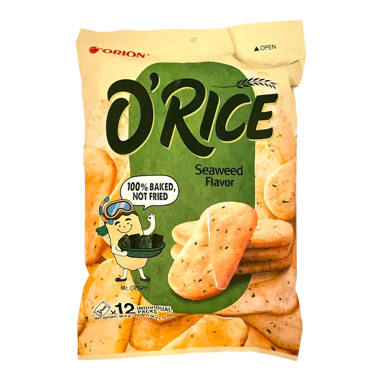 O'RICE Seaweed Rice Cracker
