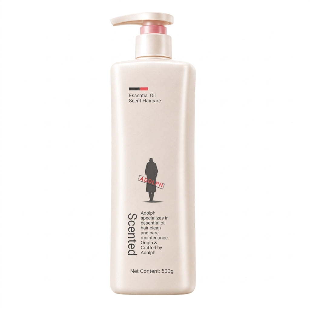 Adolph Essential Oil Scented Shampoo (Clear & Refreshing) 500g