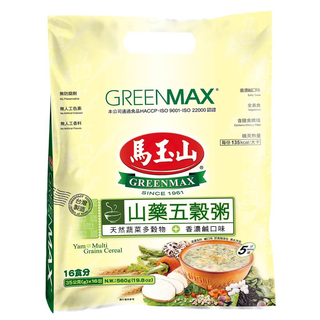 Greenmax Yam+Multi Grains Cereal