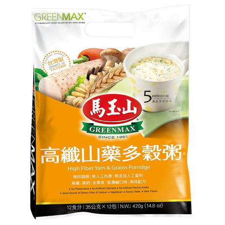 Greenmax High Fiber Yam & Grains Porridge